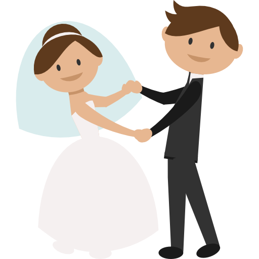 Wedding couple